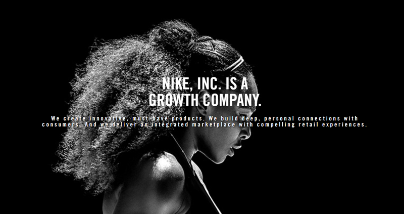 Growth Company Nike